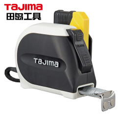 田岛（TaJIma）长5.5米钢卷尺盒尺木工尺配安全别扣25mm 1001-1900