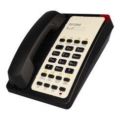 金顺迪HCD1886TSD 酒店 宾馆 客房专用电话机 商务座机 壁挂电话机 分机 29008(黑色)