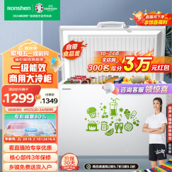 容声（Ronshen） 309升大容量冰柜家用商用冷藏冷冻转换单温冷柜 一级能效 雪糕冰柜 厨房冰箱BD/BC-309MD