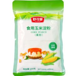 舒可曼 烘焙原料 食用玉米淀粉 生粉粟粉 烹饪勾芡面粉 250g