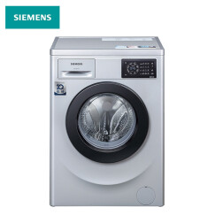 西门子(SIEMENS) 8公斤 变频滚筒洗衣机 快速洗 强力洗 大件洗 高温筒清洁 XQG80-WM12L2E88W