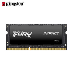 金士顿 (Kingston) FURY 4GB DDR3 1600 笔记本内存条 Impact风暴系列 低电压版 骇客神条