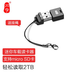 川宇迷你车载小型读卡器micro sd/tf 内嵌式手机内存卡读卡器C292