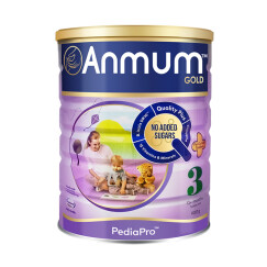 安满（Anmum）新西兰版 幼儿配方奶粉3段（1-3岁） 900g/罐 连动配方 新西兰原装进口