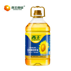 西王 食用油 一级压榨葵花籽油 6.18L