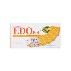 EDO Pack奶酪味饼干172g（7包）韩国进口海太公司旗下 苏打饼干 