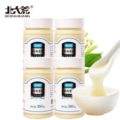 北大荒 东北黑蜂 椴树雪蜜 纯蜂蜜380g*4瓶 四联包组合装 公司团购 福利 送父母长辈 中秋节礼品 礼包