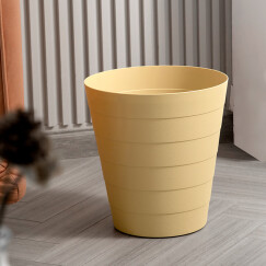 vivian 大号垃圾桶 垃圾纸篓 办公家用无盖塑料卫生桶 纸篓 WWA-1105