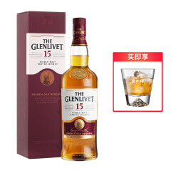 宝树行 格兰威特 Glenlivet陈酿醇萃单一麦芽苏格兰威士忌原瓶进口洋酒 15年 格兰威特700ML