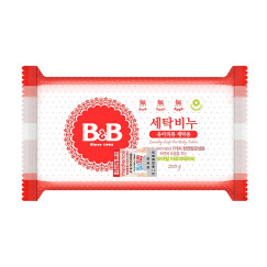 保宁（B&B） 韩国进口婴儿洗衣皂宝宝BB肥皂新生儿内衣尿布洋槐香甘菊型200g 1块甘菊