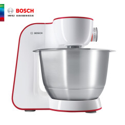 博世（BOSCH）料理机多功能厨师机和面揉面搅拌商用家用MUMVS00RCN玫瑰红