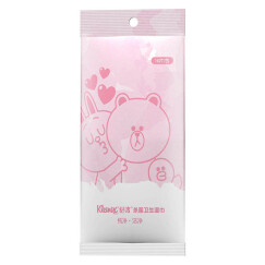 舒洁（Kleenex）LINE FRIENDS  湿纸巾 99%杀菌 卡通洁肤卫生湿巾便携装10片