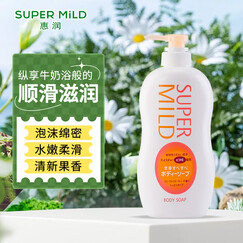 惠润（SUPER MiLD）滋润沐浴露香味持久淡雅果味沐浴乳650ml水嫩润泽保湿沐浴液
