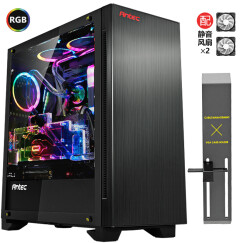 安钛克(Antec)P110侧透 1mm钢板11.7kg大空间/中塔钢化玻璃/ATX-MATX-ITX主板/水冷电脑机箱台式机游戏主机箱