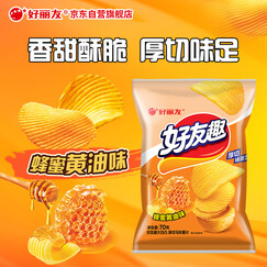 好丽友（orion）好友趣蜂蜜黄油味70g/袋 休闲零食薯片小包装膨化食品小吃