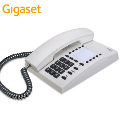 集怡嘉(Gigaset)原西门子品牌 电话机座机 固定电话 办公家用 快捷拨号 通话闭音 812淡灰