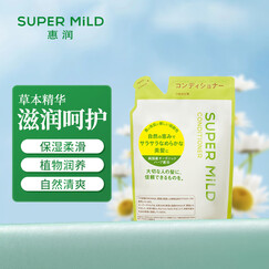 惠润（SUPER MiLD）【李昀锐同款】绿野芳香护发素替换装400ml润发乳草本柔顺
