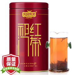 乐品乐茶 茶叶 红茶 安徽祁门红茶 手工红香螺工夫红茶 125g*1罐