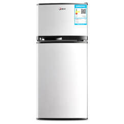 韩电（KEG）122升小型双门电冰箱 迷你节能 办公居家便捷之选 环保内胆 银色 BCD-122JD