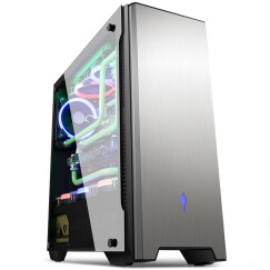 金河田（Golden field）Z1 星之恋电脑机箱 单面大侧透钢化玻璃水冷台式主机箱（ATX/MATX/ITX/360冷排）