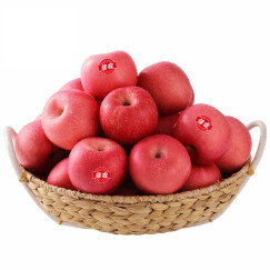 佳农 山东烟台红富士苹果 12个装 优质果 单果重约200g 生鲜水果