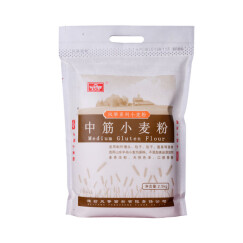 风筝中筋小麦粉 月饼原料 馒头/面条/饺子粉 原料 2.5kg