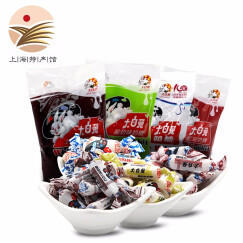 【上海馆】上海特产 大白兔奶糖袋装 227g 多种口味 巧克力酸奶红豆玉米牛奶糖果儿童节办公室零食 红豆味