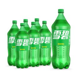 雪碧 Sprite 柠檬味 汽水 碳酸饮料 2L*6瓶 可口可乐出品 新老包装随机发货