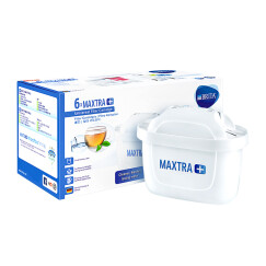 碧然德（BRITA）过滤净水器 家用滤水壶滤芯 新升级标准版MAXTRA+滤芯 6枚装