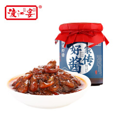 渡江宴 蟹黄虾酱（中辣) 下饭菜拌面酱调料调味品 180g