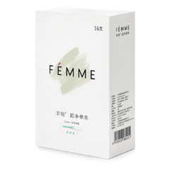 FEMME非秘  较多量1盒卫生棉条 内置导管式超净棉条 16支较多吸收量装S型