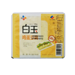 白玉 盒装鸡蛋豆腐 350g 