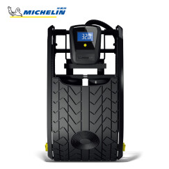 米其林（MICHELIN)车载充气泵 便携脚踩打气筒 数显双缸 脚踏式充气泵 摩托车电动车打气泵4746ML
