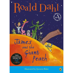 罗尔德·达尔 詹姆斯与大仙桃 James and the Giant Peach  儿童文学【英文进口原版课外阅读】