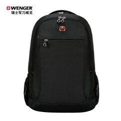 瑞士军刀威戈(Wenger)14.4英寸商务通勤笔记本电脑包双肩背包男黑色SGB10516109044定制款礼品款团购款