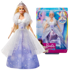 芭比娃娃玩具套装大礼盒女孩公主小凯丽美人鱼衣服鞋子换装儿童玩具 百变冰雪公主GKH26