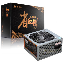 金河田（Golden field）额定300W 省师傅4000电脑电源（ATX/强散热/温控保护/支持背线）