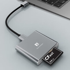 闪迪（SanDisk）相机内存卡SD卡/CF卡单反微单90D 5D4 850D R6大卡高速存储卡 沣标CFast 2.0读卡器