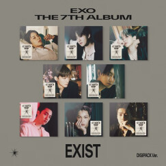 EXO 正规7辑 EXIST 新专辑 Digipack版 随机