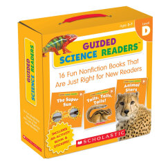 科学引导读者亲子装：D级 带CD进口原版 盒装 分级阅读小学阶段（7-12岁） 进口故事书