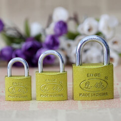 宿舍锁 大门锁 老式挂锁 橱柜门锁 小房锁 抽屉锁 防盗网挂锁 恩鸽25