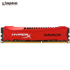 金士顿(Kingston)骇客神条 Savage系列 DDR3 1600 4GB台式机内存(HX316C9SR/4)