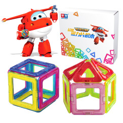 奥迪双钻(AULDEY)40件套超级飞侠磁力片 儿童早教创意积木玩具 百变立体拼插积木