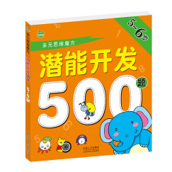 晨风童书 多元思维魔方 潜能开发500题 全脑思维智力开发 5-6岁