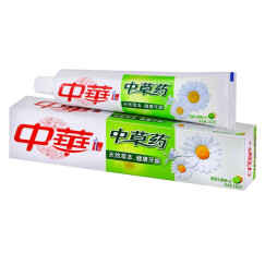 中华(ZHONGHUA)中草药 清香水果牙膏140g