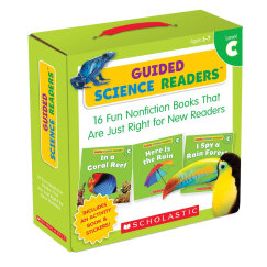 科学引导读者亲子装：C级 带CD进口原版 盒装 分级阅读小学阶段（7-12岁） 进口故事书