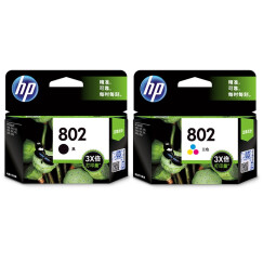 惠普(HP) CH563ZZ 黑彩墨盒套装（含1支黑色+1支彩色，购买时彩色为附件）