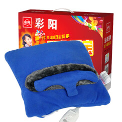 彩阳电热暖手宝加厚绒布可拆洗拉链插手套多功能调温型暖手暖脚宝
