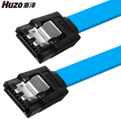 惠泽(Huzo) SATA3硬盘数据线0.5米 蓝色 (直对直/HZ-S1601 )