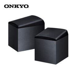 安桥（ONKYO）SKH-410 音响 音箱 杜比全景声扬声器 反射式音响 全景声家庭影院组建专用 黑色